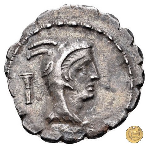 384/1 - denario L. Papius 79 BC (Roma)