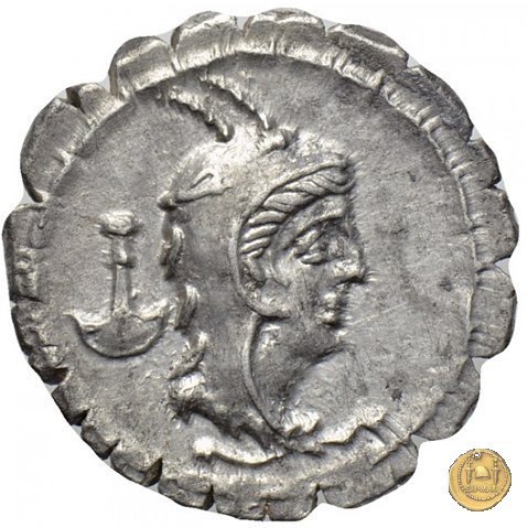 384/1 - denario L. Papius 79 BC (Roma)