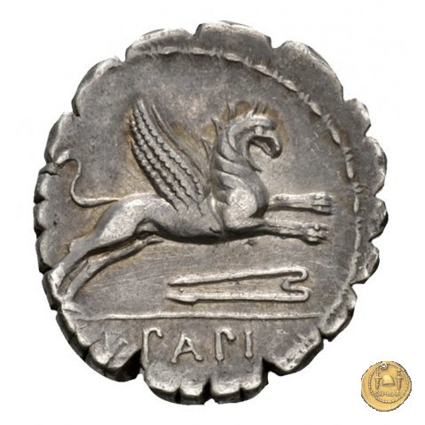 384/1 - denario L. Papius 79 BC (Roma)