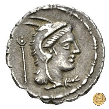 384/1 - denario L. Papius 79 BC (Roma)