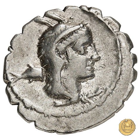 384/1 - denario L. Papius 79 BC (Roma)