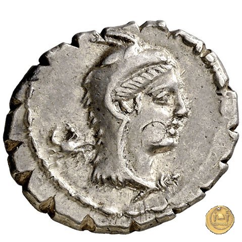 384/1 - denario L. Papius 79 BC (Roma)