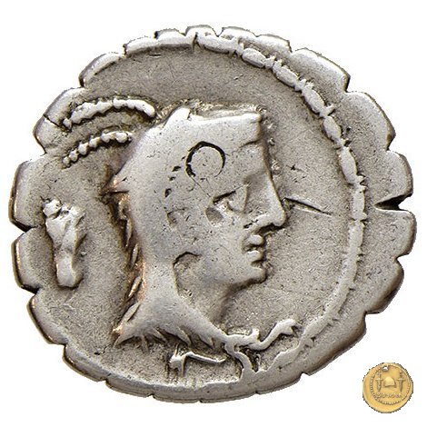 384/1 - denario L. Papius 79 BC (Roma)