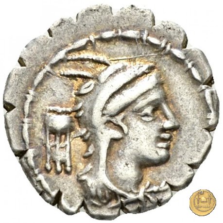 384/1 - denario L. Papius 79 a.C. (Roma)