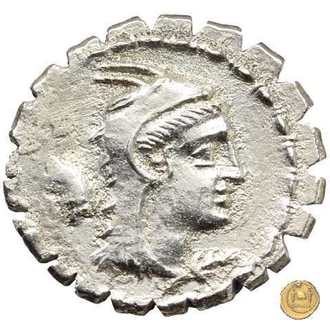 384/1 - denario L. Papius 79 BC (Roma)