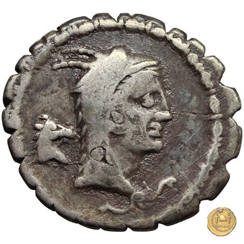 384/1 - denario L. Papius 79 BC (Roma)