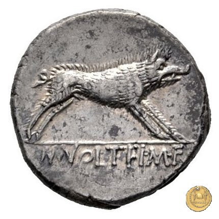 385/2 - denario M. Volteius M.f. 78 BC (Roma)