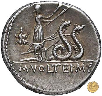 385/3 - denario M. Volteius M.f. 78 BC (Roma)