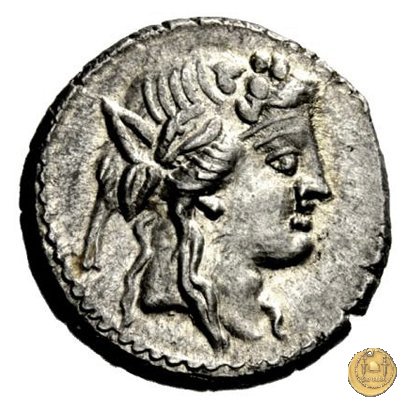 385/3 - denario M. Volteius M.f. 78 BC (Roma)