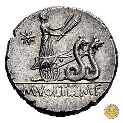 385/3 - denario M. Volteius M.f. 78 BC (Roma)