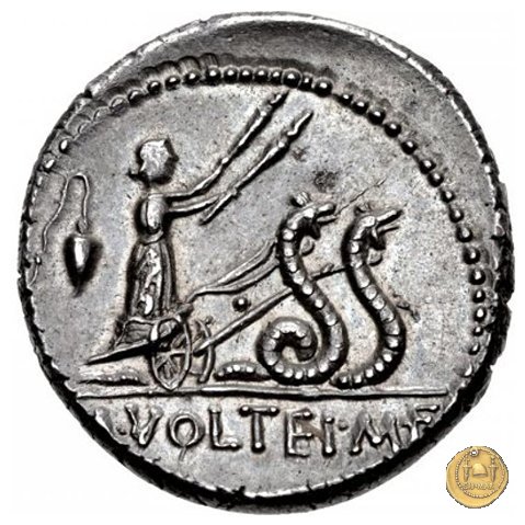 385/3 - denario M. Volteius M.f. 78 BC (Roma)