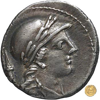 385/4 - denario M. Volteius M.f. 78 BC (Roma)