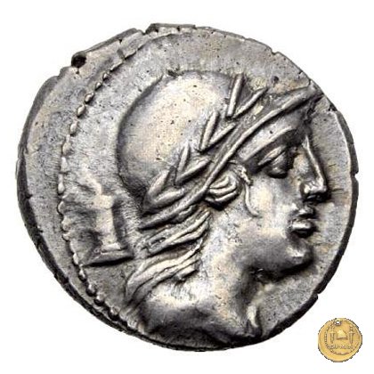 385/4 - denario M. Volteius M.f. 78 BC (Roma)