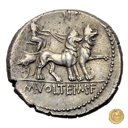 385/4 - denario M. Volteius M.f. 78 BC (Roma)