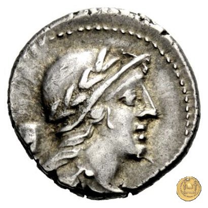 385/4 - denario M. Volteius M.f. 78 BC (Roma)