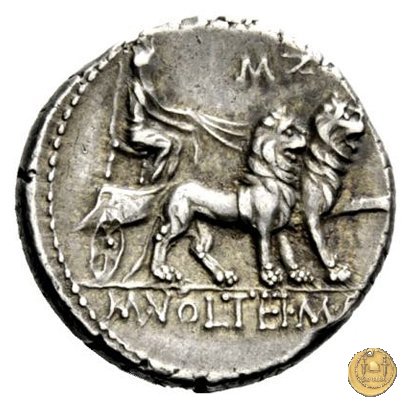 385/4 - denario M. Volteius M.f. 78 BC (Roma)