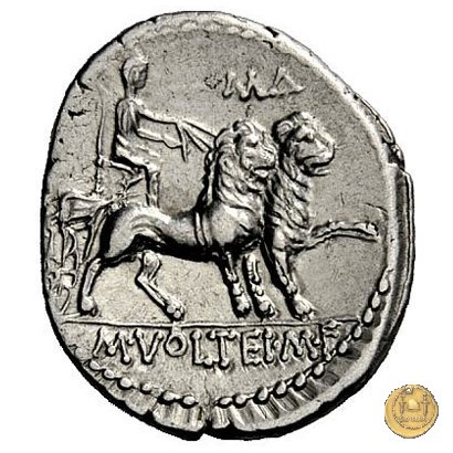 385/4 - denario M. Volteius M.f. 78 BC (Roma)