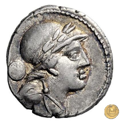 385/4 - denario M. Volteius M.f. 78 BC (Roma)