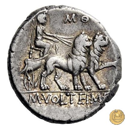 385/4 - denario M. Volteius M.f. 78 BC (Roma)