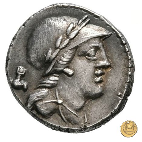 385/4 - denario M. Volteius M.f. 78 BC (Roma)