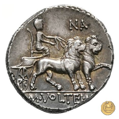 385/4 - denario M. Volteius M.f. 78 BC (Roma)