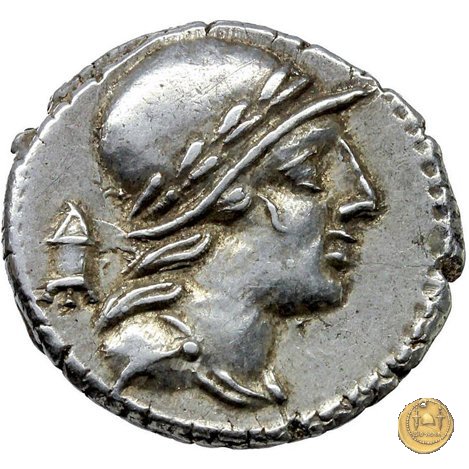 385/4 - denario M. Volteius M.f. 78 BC (Roma)