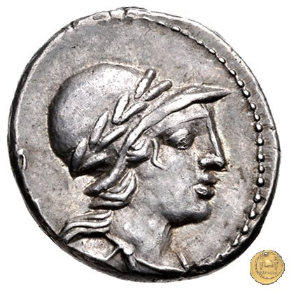 385/4 - denario M. Volteius M.f. 78 BC (Roma)