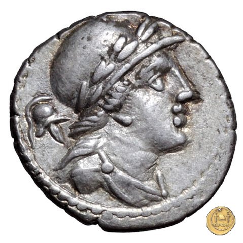 385/4 - denario M. Volteius M.f. 78 BC (Roma)