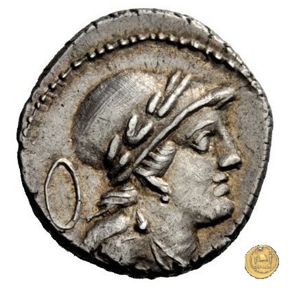 385/4 - denario M. Volteius M.f. 78 BC (Roma)