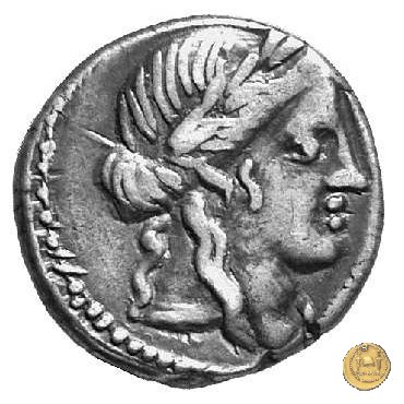 385/5 - denario M. Volteius M.f. 78 BC (Roma)