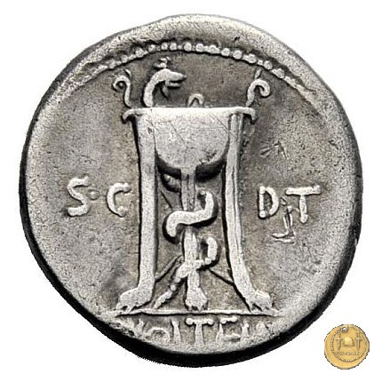 385/5 - denario M. Volteius M.f. 78 BC (Roma)