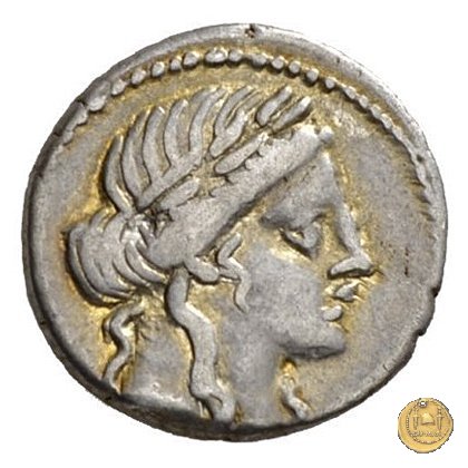 385/5 - denario M. Volteius M.f. 78 BC (Roma)