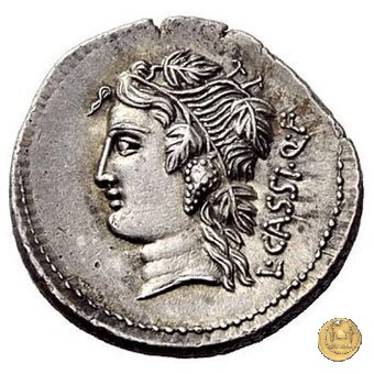386/1 - denario L. Cassius Q.f. Longinus 78 BC (Roma)
