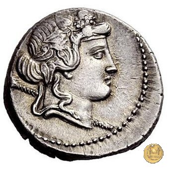 386/1 - denario L. Cassius Q.f. Longinus 78 BC (Roma)