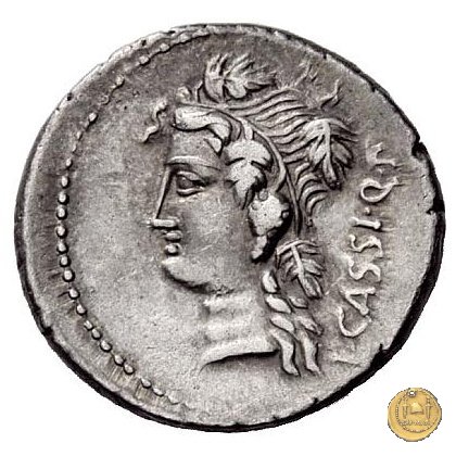 386/1 - denario L. Cassius Q.f. Longinus 78 BC (Roma)