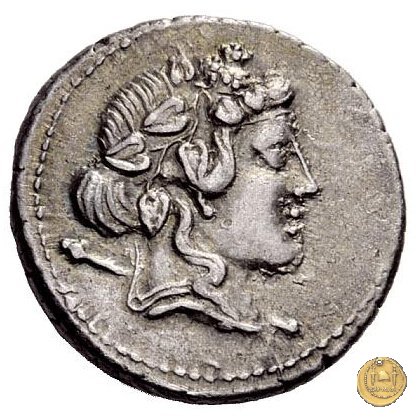 386/1 - denario L. Cassius Q.f. Longinus 78 BC (Roma)