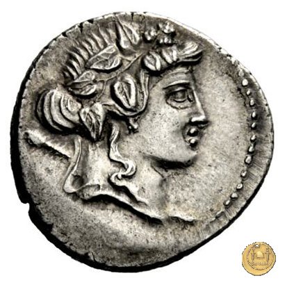 386/1 - denario L. Cassius Q.f. Longinus 78 BC (Roma)