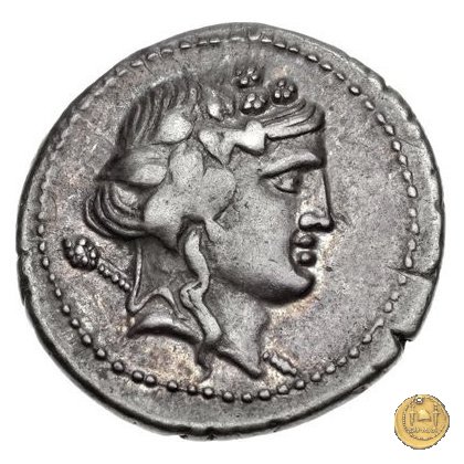 386/1 - denario L. Cassius Q.f. Longinus 78 BC (Roma)