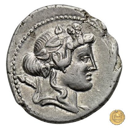 386/1 - denario L. Cassius Q.f. Longinus 78 BC (Roma)