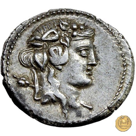 386/1 - denario L. Cassius Q.f. Longinus 78 BC (Roma)