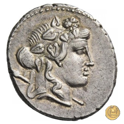 386/1 - denario L. Cassius Q.f. Longinus 78 BC (Roma)