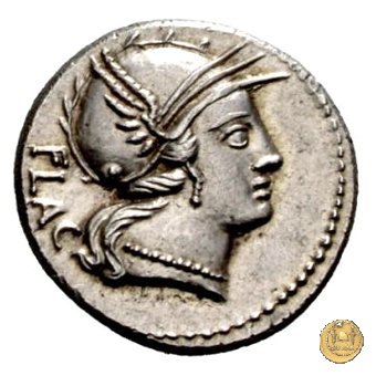 387/1 - denario L. Rutilius Flaccus 77 BC (Roma)