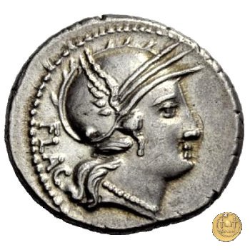 387/1 - denario L. Rutilius Flaccus 77 BC (Roma)