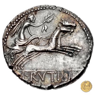 387/1 - denario L. Rutilius Flaccus 77 BC (Roma)