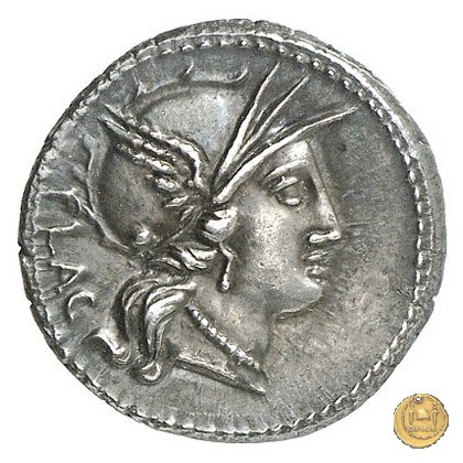 387/1 - denario L. Rutilius Flaccus 77 BC (Roma)