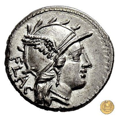 387/1 - denario L. Rutilius Flaccus 77 BC (Roma)