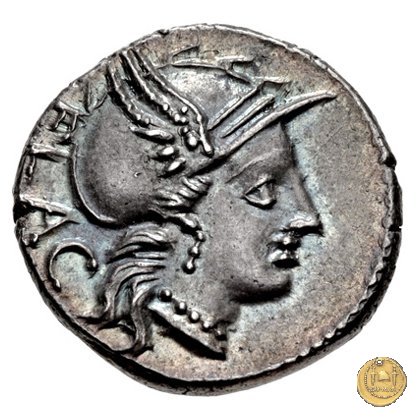 387/1 - denario L. Rutilius Flaccus 77 BC (Roma)