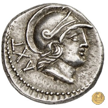 388/1 - denario P. Satrienus 77 BC (Roma)