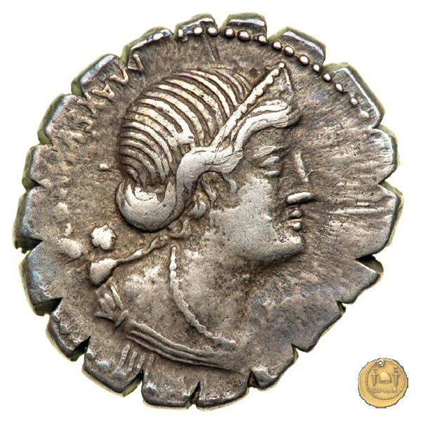 391/1 - denario Cn. Egnatius Cn.f. Cn.n. Maximus 75 BC (Roma)