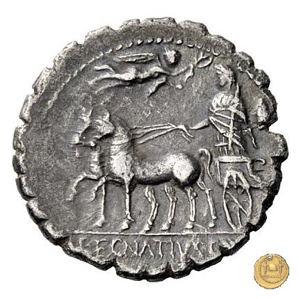 391/1 - denario Cn. Egnatius Cn.f. Cn.n. Maximus 75 BC (Roma)